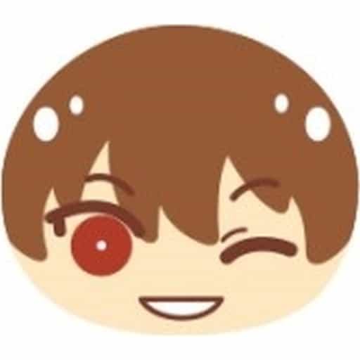 Natsuya Kirishima Free! Movie 4: The Final Stroke Omanjuu Niginigi Mascot Abox Key Ring [USED]