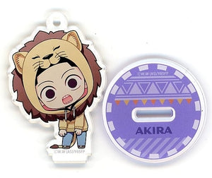 Akira Midousuji Yowamushi Pedal: Limit Break Trading Acrylic Stand Key Chain Gunma Safari Park Limited Key Chain [USED]