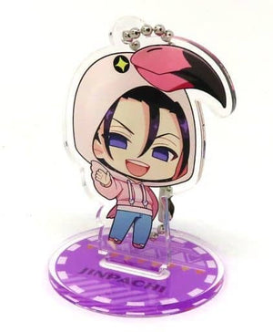 Todo Jinpachi Yowamushi Pedal: Limit Break Trading Acrylic Stand Key Chain Gunma Safari Park Limited Key Chain [USED]