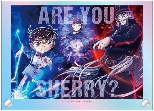 Conan Edogawa Detective Conan: Black Iron Submarine Duel Visual Aurora Acrylic Board Acrylic Stand [USED]