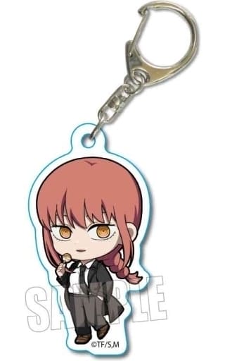 Makima Coat Chainsaw Man Tekutoko Acrylic Key Chain Part2 Key Ring [USED]