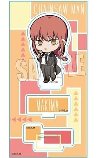 Chainsaw Man Makima Coat Tekutoko Acrylic Figure Part2 Acrylic Stands [USED]