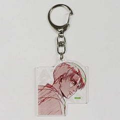 Levi Ackerman Attack on Titan Season 3 WIT STUDIO Trading Acrylic Key Chains 3rd Key Chain [USED]