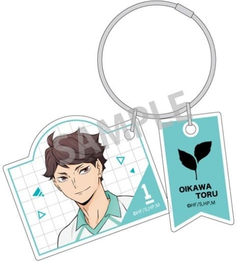 Toru Oikawa Haikyu!! Wire 2 Parts Acrylic Key Chain Key Chain [USED]