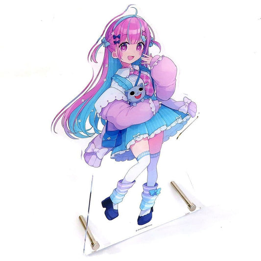 VTuber Hololive Minato Aqua Big Acrylic Stand Lawson Loppi HMV & Books Online Limited Acrylic Stands [USED]