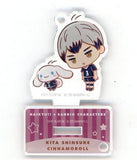 Shinsuke Kita Cinnamoroll Haikyu!! X Sanrio Characters Pop Up Corner in Tsutaya Acrylic Stand Key Chain Collection TOHO animation STORE Limited Key Chain [USED]