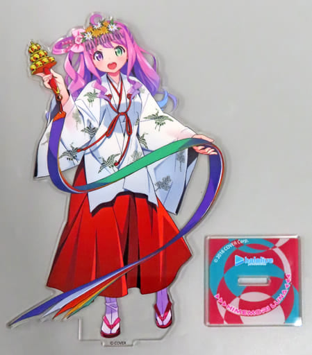 Himemori Luna Shrine Maiden Costume VTuber Hololive Acrylic Figure Kanda Festival & Atre Akihabara Hololive Kanda Festival 2023 Exclusive Acrylic Stands [USED]