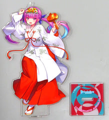 Minato Aqua Shrine Maiden Costume VTuber Hololive Acrylic Figure Kanda Festival & Atre Akihabara Hololive Kanda Festival 2023 Exclusive Acrylic Stands [USED]