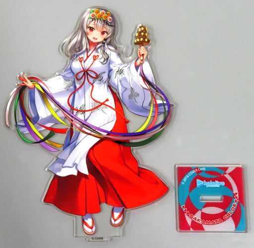 Sakamata Chloe Shrine Maiden Costume VTuber Hololive Acrylic Figure Kanda Festival & Atre Akihabara Hololive Kanda Festival 2023 Exclusive Acrylic Stands [USED]