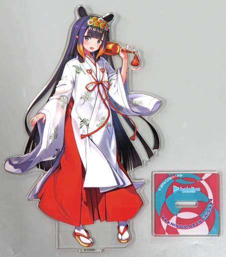 Ina'nis Ninomae Shrine Maiden Costume VTuber Hololive Acrylic Figure Kanda Festival & Atre Akihabara Hololive Kanda Festival 2023 Exclusive Acrylic Stands [USED]