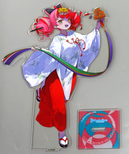 VTuber Hololive Kureiji Ollie Shrine Maiden Costume Acrylic Figure Kanda Festival & Atre Akihabara Hololive Kanda Festival 2023 Exclusive Acrylic Stands [USED]
