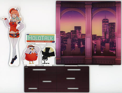 Kiara Takanashi VTuber Hololive English Holotalk 2nd Anniversary Acrylic Diorama Stand Acrylic Stands [USED]