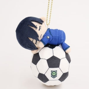 Rin Itoshi Blue Lock Soccer Ball Squeeze Key Ring [USED]