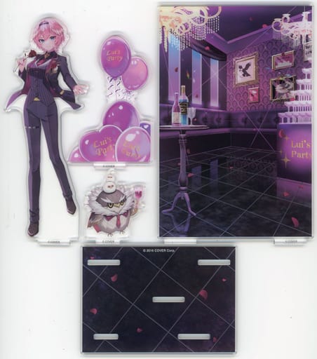 Takane Lui VTuber Hololive Lui's Party Acrylic Diorama Stand Lui’s Party Celebration Acrylic Stands [USED]
