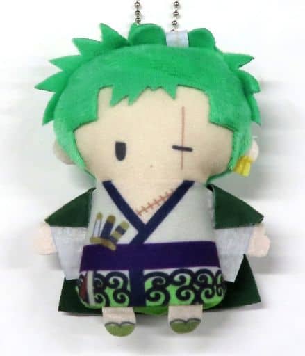 Zoro Juro One Piece PUPPELA Finger Mascot Key Chain [USED]