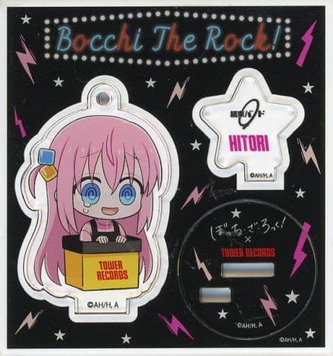 Hitori Goto Bocchi The Rock! Trading Acrylic Stand Key Chain Tower Records Limited Key Chain [USED]