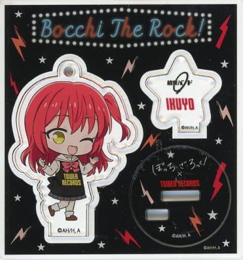 Ikuyo Kita Bocchi The Rock! Trading Acrylic Stand Key Chain Tower Records Limited Key Chain [USED]