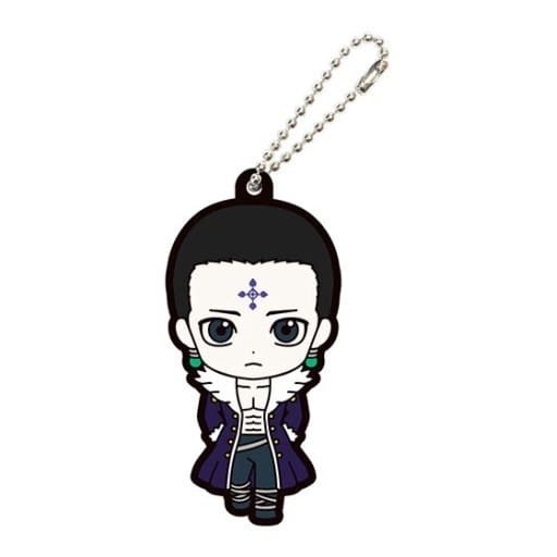 Chrollo Hunter x Hunter Capsule Rubber Mascot Key Chain [USED]
