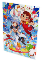 Usada Pekora Peko-Chan VTuber Hololive Collaboration Key Visual Acrylic Panel Usada Pekora x Peko-chan PekoPeko Collaboration Exclusive Acrylic Stands [USED]
