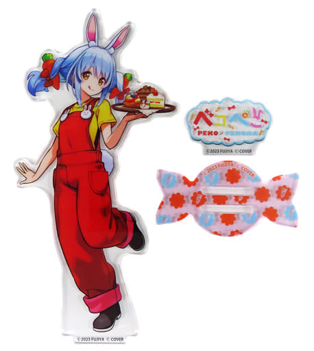 Usada Pekora VTuber Hololive Acrylic Stand Usada Pekora x Peko-chan PekoPeko Collaboration Exclusive Acrylic Stands [USED]