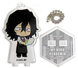 Shota Aizawa My Hero Academia Trading Acrylic Stand Key Chain All-Out War Ver. B animate cafe Limited Key Chain [USED]