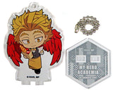 Hawks My Hero Academia Trading Acrylic Stand Keychain All-Out War Ver. B animate cafe Limited Key Chain [USED]