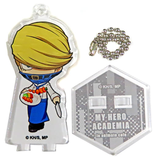 Best Jeanist My Hero Academia Trading Acrylic Stand Key Chain All-Out War Ver. B animate cafe Limited Key Chain [USED]