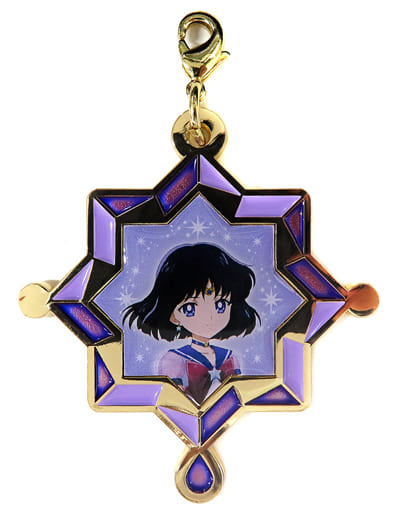 Eternal Sailor Saturn Pretty Guardian Sailor Moon Cosmos the Movie Part 1 Metal Charm Collection Theater Limited Charm [USED]