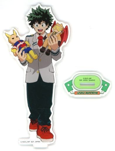 My Hero Academia Izuku Midoriya Acrylic Plate with Stand Namco Campaign Acrylic Stands [USED]