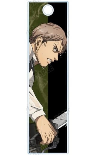 Jean Kirstein B Attack on Titan Newly Drawn Illustration Fighting Back Ver. Trading Stick Acrylic Key Chain Key Chain [USED]