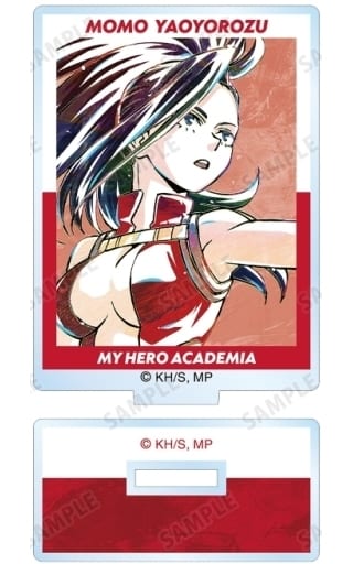 My Hero Academia Momo Yaoyorozu Ani-Art Part 5 Trading Acrylic Keychain Ver.C Acrylic Stands [USED]