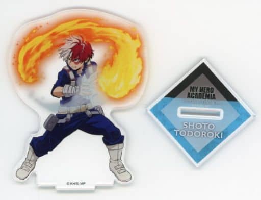 My Hero Academia Shoto Todoroki Acrylic Stand Animation Exhibition Zenmen Senso Hen Limited Acrylic Stands [USED]
