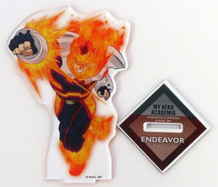 My Hero Academia Endevor Acrylic Stand Animation Exhibition Zenmen Senso Hen Limited Acrylic Stands [USED]