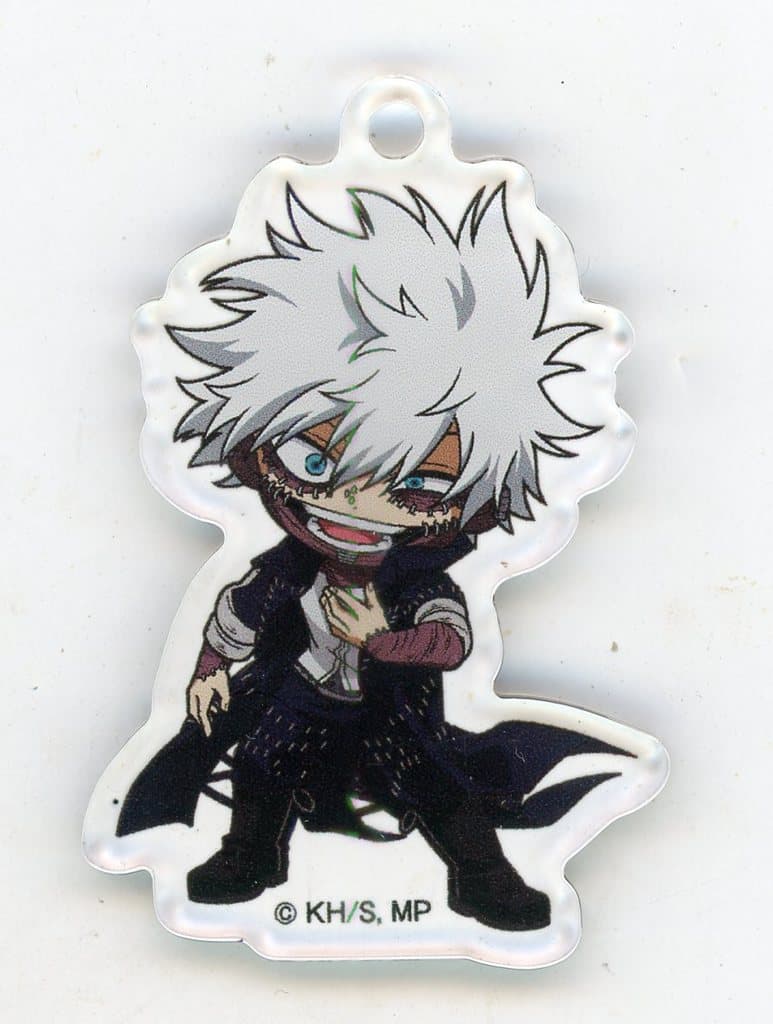 My Hero Academia Dabi Trading Chibi Acrylic Keychain A Animation Exhibition Zenmen Senso Hen Limited Keychains [USED]