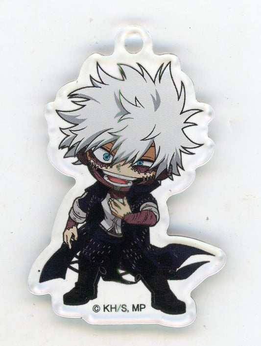 My Hero Academia Dabi Trading Chibi Acrylic Keychain A Animation Exhibition Zenmen Senso Hen Limited Keychains [USED]