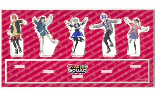 Vivid Bad Squad Hatsune Miku: Colorful Stage! Acrylic Diorama COLUMBIA Music Shop Exclusive Blu-ray COLORFUL LIVE 2nd Will Made-to-Order Edition Bonus Item Acrylic Stands [USED]