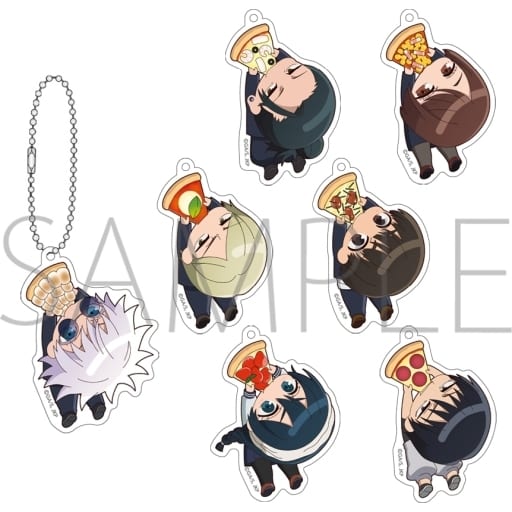 Suguru Getou, etc. Jujutsu Kaisen Season 2 Kapurikko Acrylic Keychain Collection 3rd All 7 Types Set Key Chain [USED]