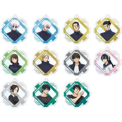 Suguru Getou, etc. Jujutsu Kaisen Season 2 Trading Acrylic Key Chains All 11 Types Set Key Chain [USED]