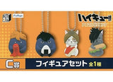 Hinagarasu, etc. Haikyu!! Minnano Kuji Animal Picnic Figure Set Prize C Set of 4 Key Chain [USED]