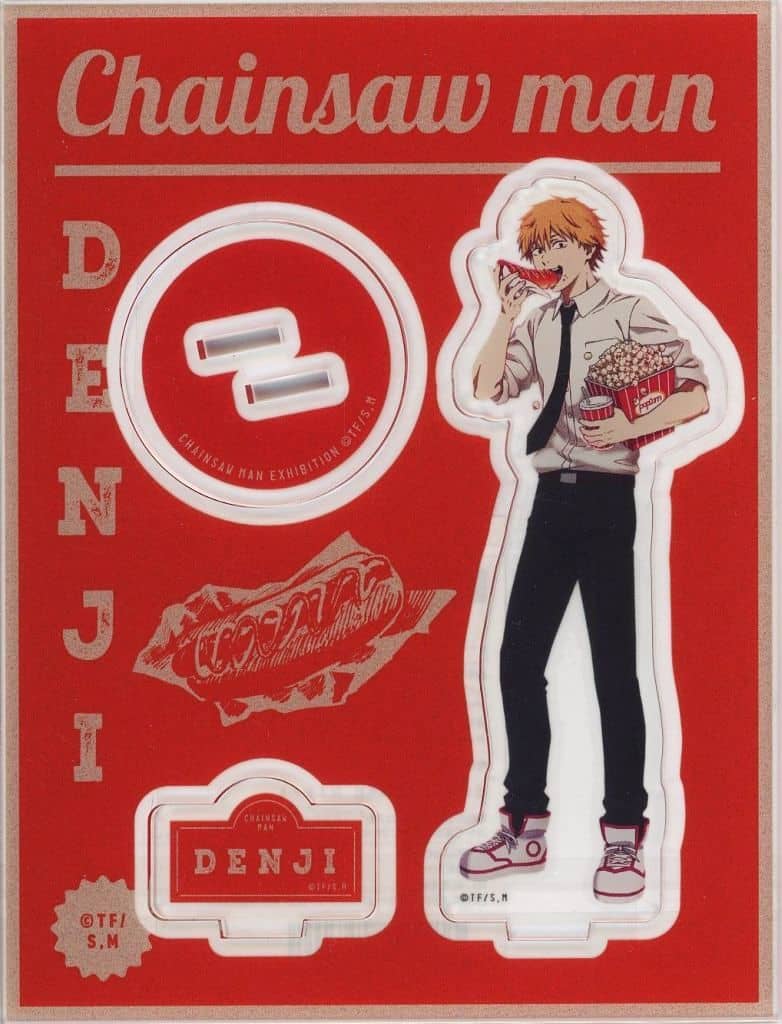 Chainsaw Man Denji Acrylic Stand Chainsaw Man Animation Exhibition Limited Acrylic Stands [USED]
