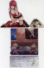 Houshou Marine VTuber Hololive Drinks at Home with the Captain Acrylic Diorama Stand 2nd Anniversary Celebration Acrylic Stands [USED]
