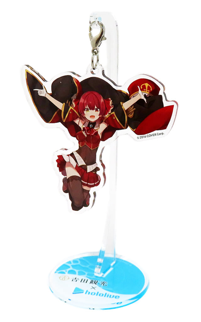 Houshou Marine VTuber Hololive Yurayura Acrylic Stand Yoshida Kanko Hokkaido Seafood Collaboration Exclusive Bundled Item Acrylic Stands [USED]