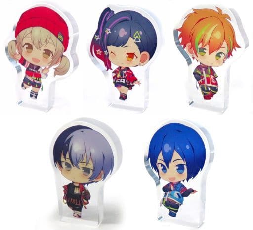 Kohane Azusawa, etc. Only Shop Illustration Hatsune Miku: Colorful Stage! Corotto! Acrylic Figure Collection Vivid Bad Squad Only Shop Limited All 5 Types Set Acrylic Stands [USED]