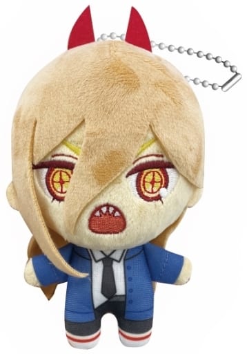 Power Chainsaw Man Plush Ball Chain Key Chain [USED]