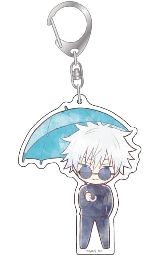 Satoru Gojo Technical College Student Ver. Jujutsu Kaisen Season 2 Kasakko Acrylic Key Chain Vol.3 Key Chain [USED]