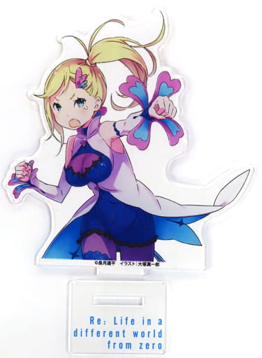 Minerva Re:ZERO -Starting Life in Another World- Acrylic Figure Gamers Limited Light Novel Volume 25 Acrylic Figure Bonus Acrylic Stand [USED]