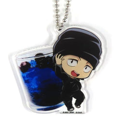 Ino Takuma Jujutsu Kaisen 0 Chibi Chara Drink Acrylic Key Chain Collabo Cafe Honpo Limited Key Chain [USED]
