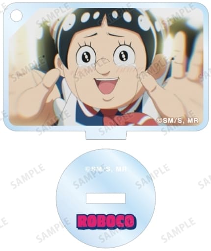 Roboco A Me & Roboco Trading Scene Shot Acrylic Stand Key Chain Key Chain [USED]