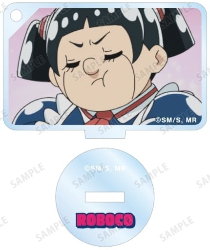 Roboco D Me & Roboco Trading Scene Shot Acrylic Stand Key Chain Key Chain [USED]