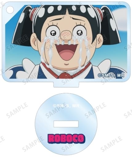 Roboco E Me & Roboco Trading Scene Shot Acrylic Stand Key Chain Key Chain [USED]